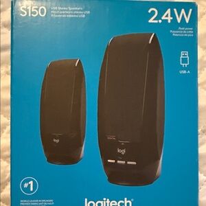 Logitech S150 USB Speakers - Sleek Black
